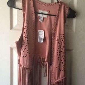 Pink vest